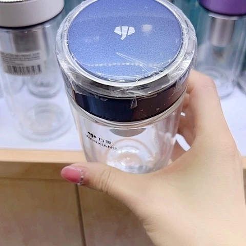 万象玻璃双层V270，蓝色360