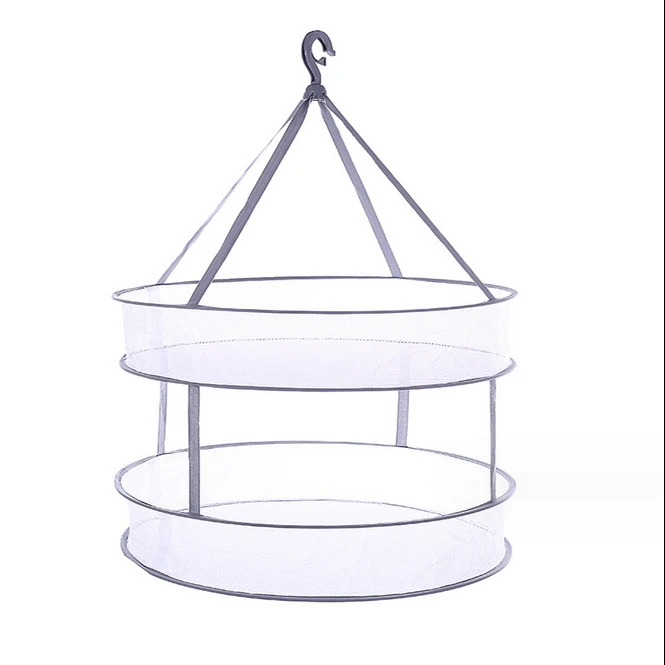 【到手一个】-家用晒衣篮晾衣网晒袜子神器