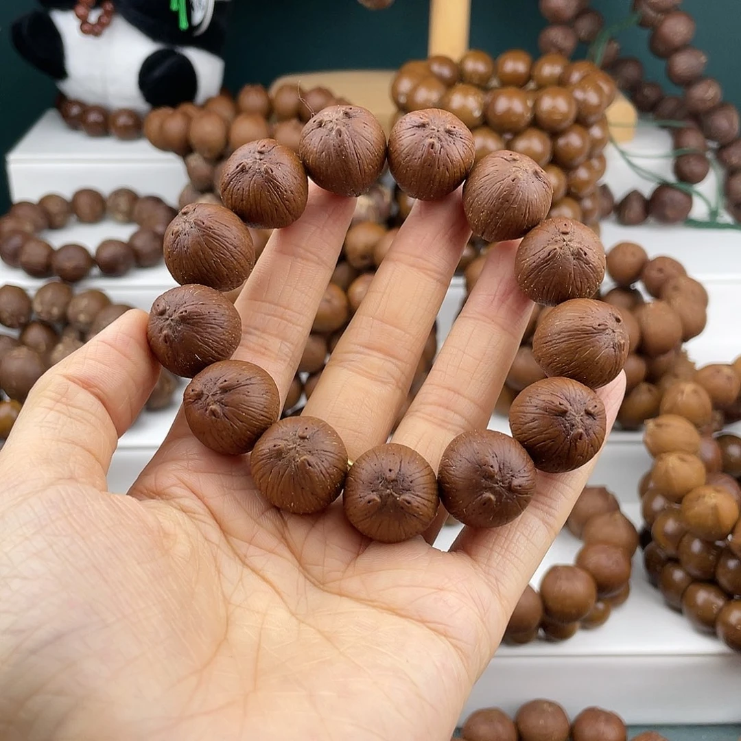 紫金鼠手串A***A原皮紫金鼠