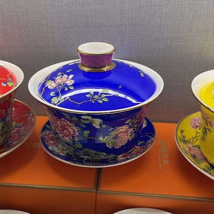 珐琅景德镇陶瓷瓷碗