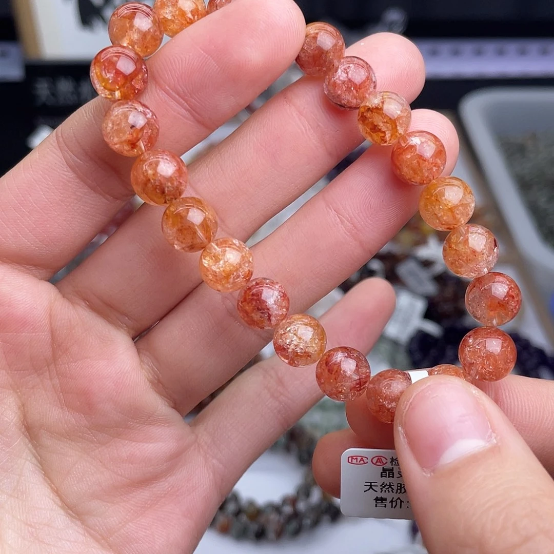 水晶未镶嵌手串天然