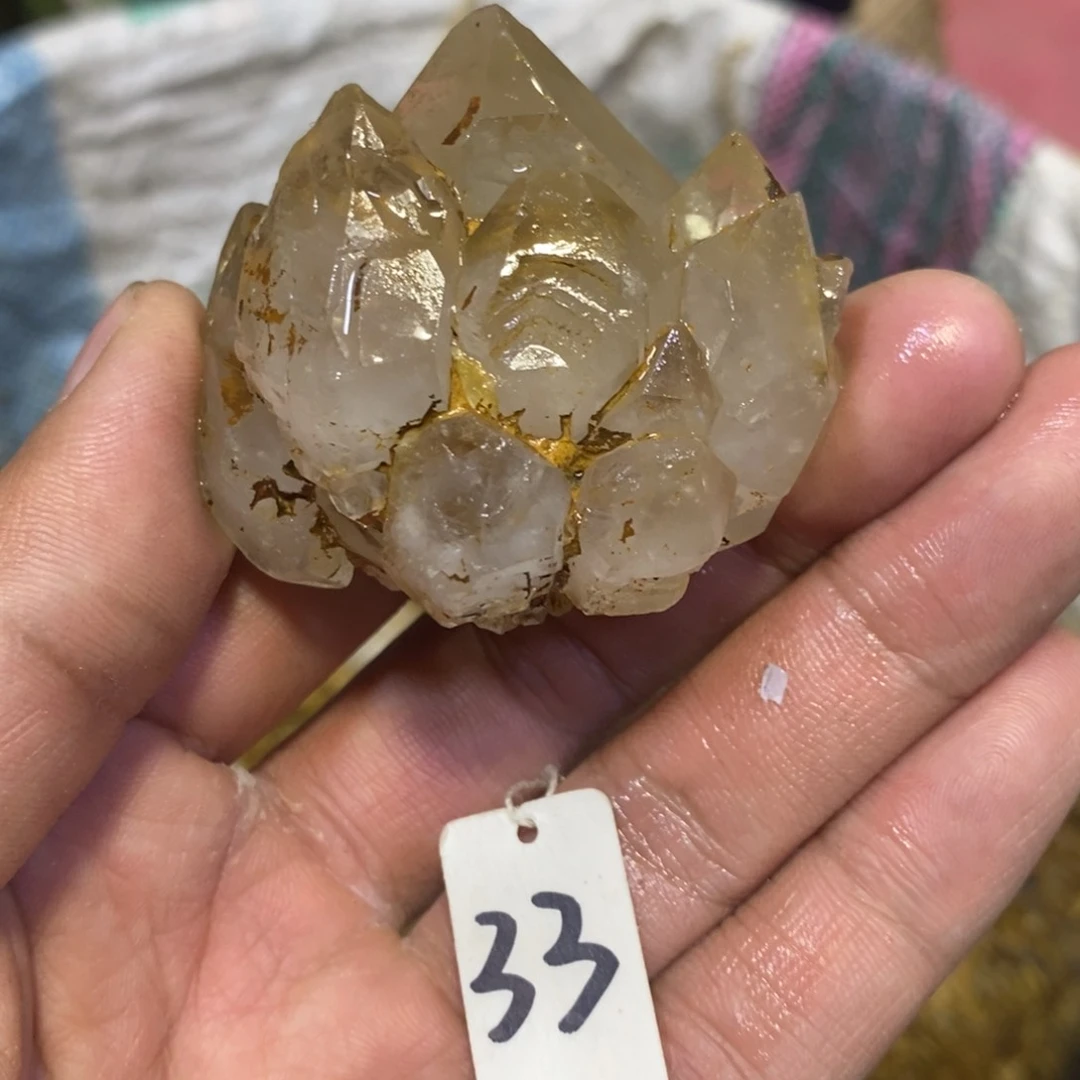 水晶水晶原石摆件未镶嵌