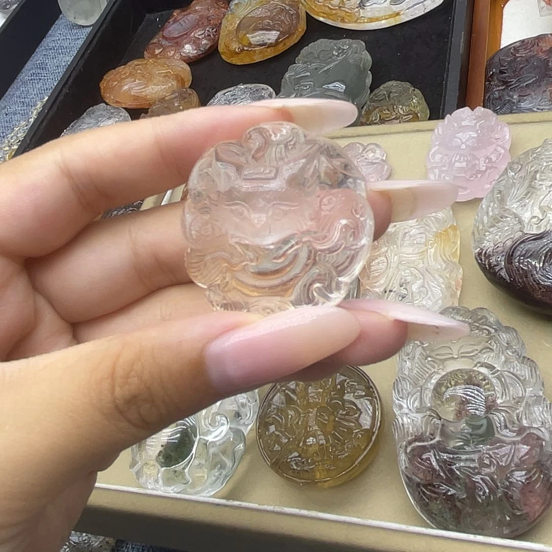 颈饰未镶嵌水晶天然