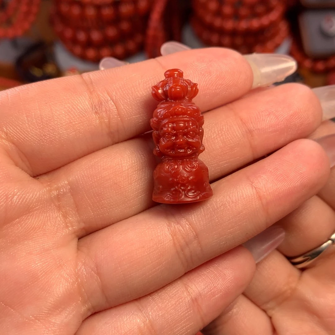 南红玛瑙配饰未镶嵌高****灯