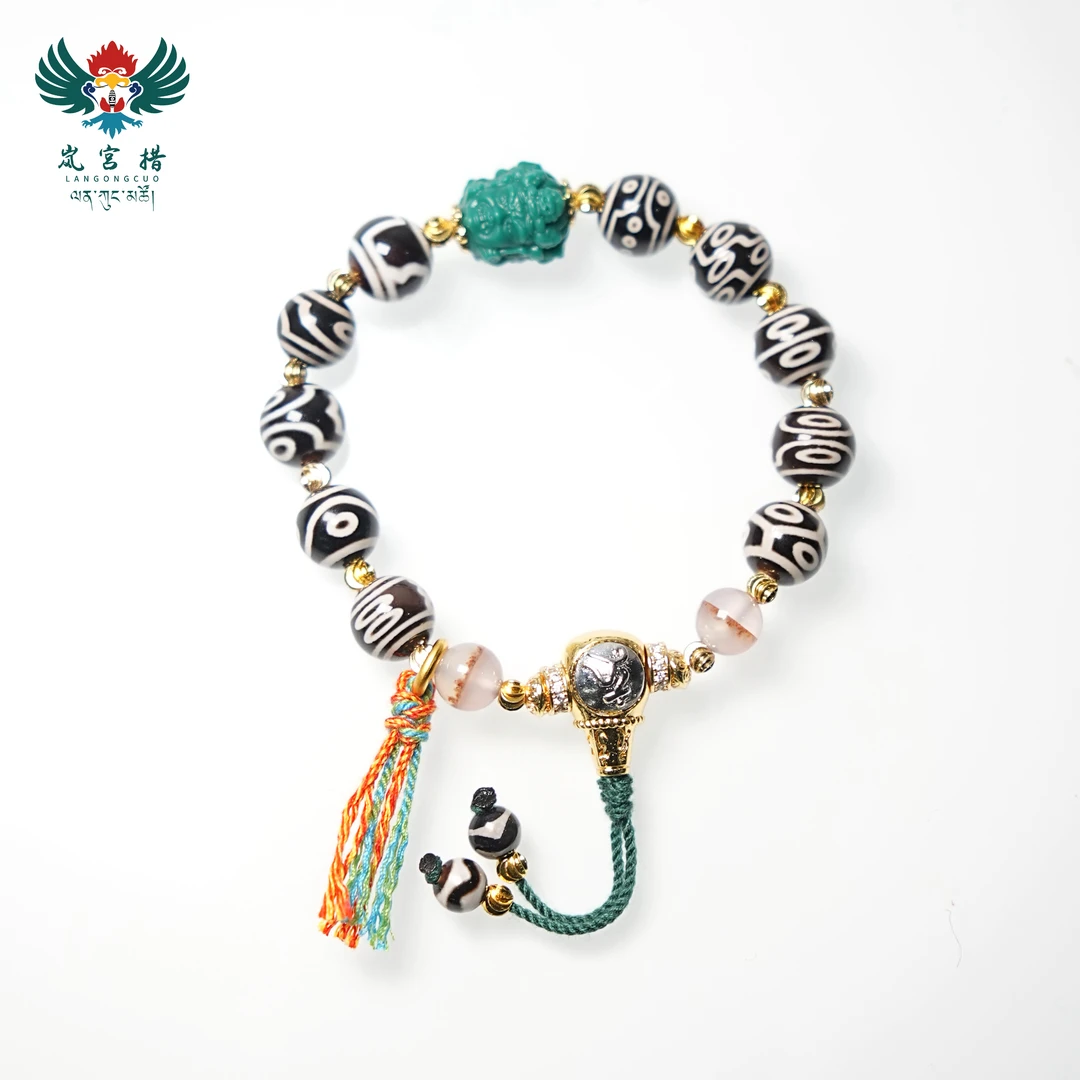 岚宫措｜1-10多宝天珠手链 G114