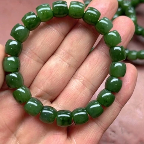 和田玉未镶嵌手串