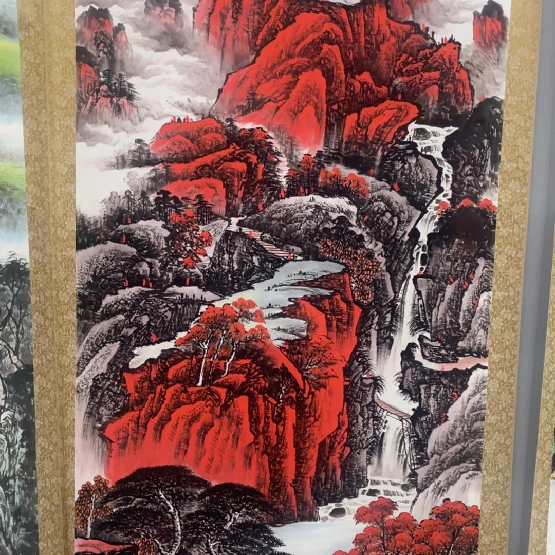 国画老师手笔手绘作品y