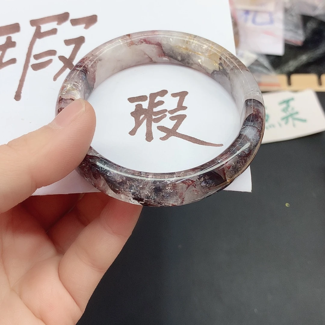 水晶手镯未镶嵌458（5556瑕疵