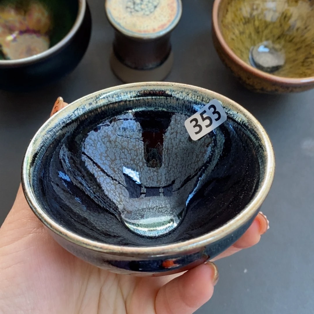 茶盏建窑建盏主人杯353