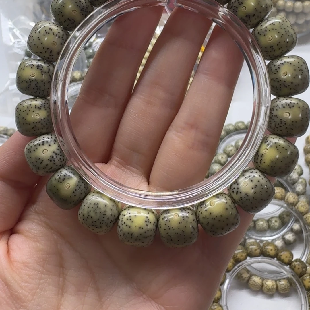 手串星月菩提绿幽灵小细星7