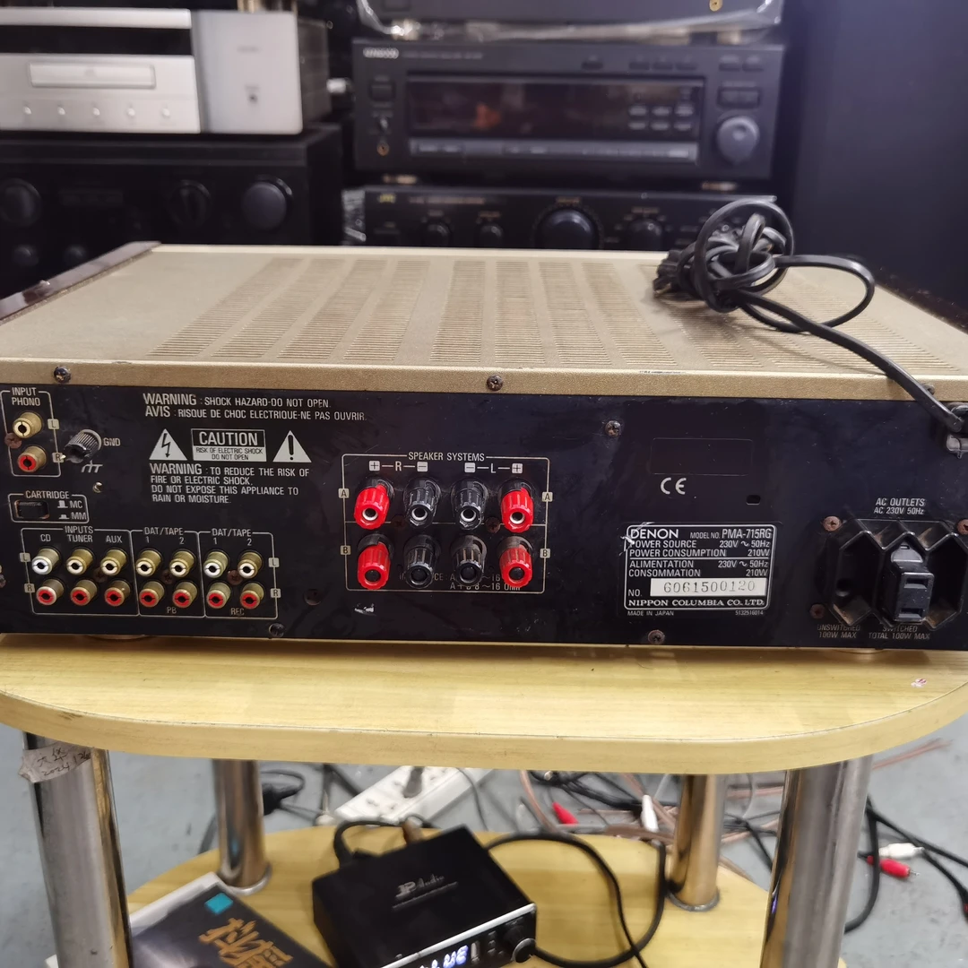 8新  日本天龙715功放机 二手物品售出不支持退货 运费自理