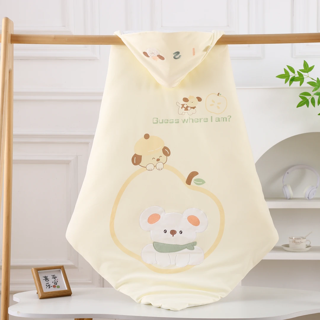 奇妙泡泡脱胆抱被新生儿用品链接