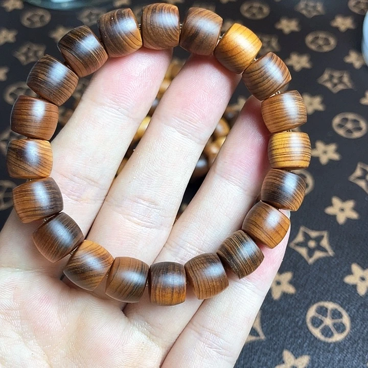 柏木（崖柏）手串/手链崖柏油干10直切