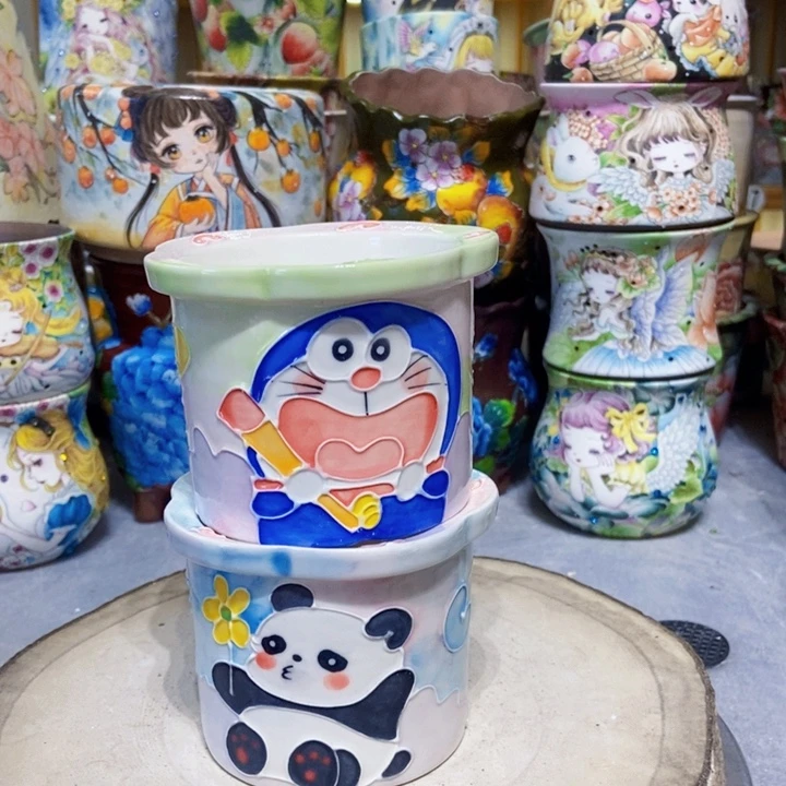 景德镇艺术手绘作品