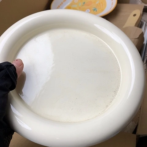 盘陶瓷制品满25拼单发货默认微瑕