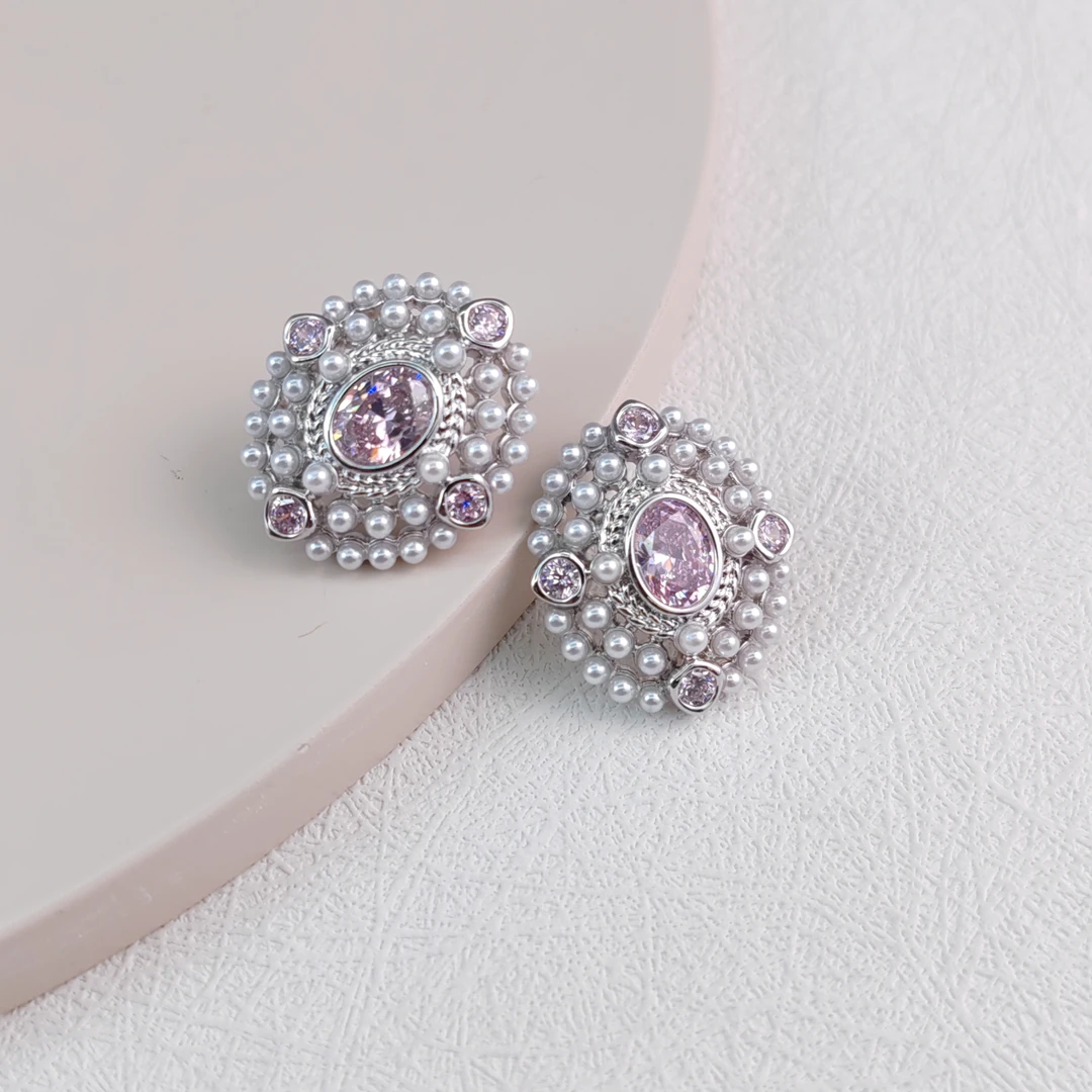 XUPING/旭平首饰 合金仿珍珠耳饰 夏上新设计重工GDX X001079907