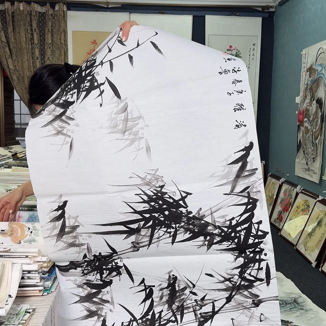纯手绘国画作品作品
