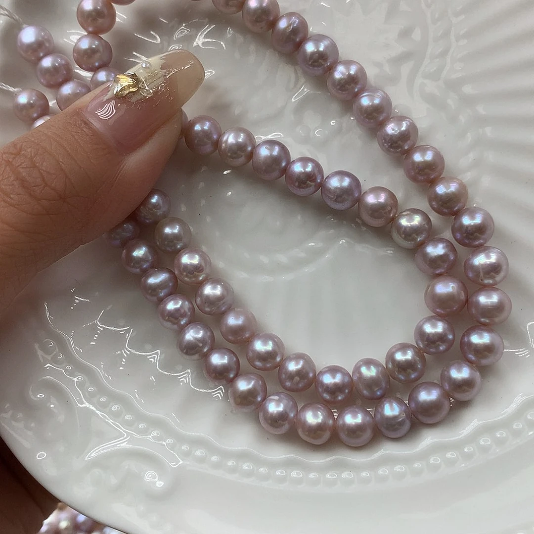 淡水珍珠6-7未镶嵌w28项链