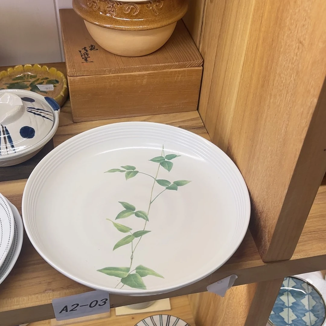 瓷片田园风大盘子24