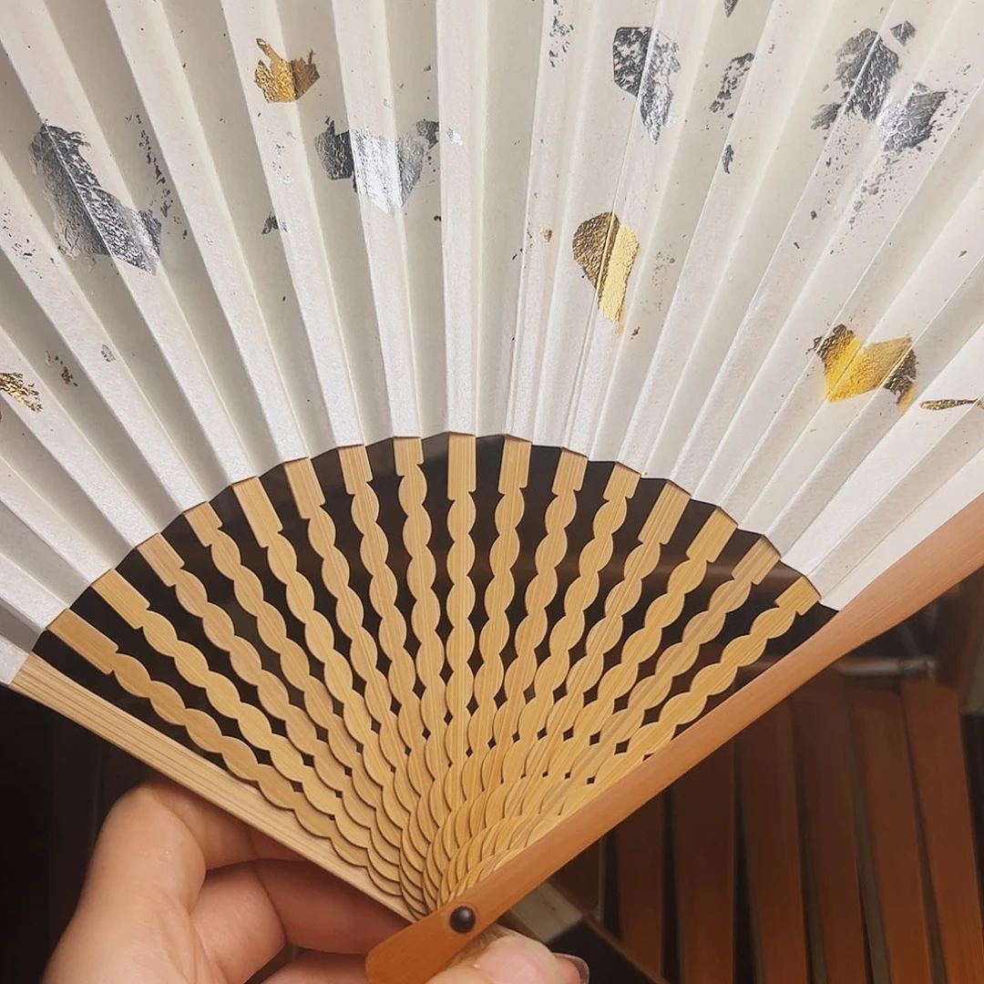 扇子8寸128白！！！！！