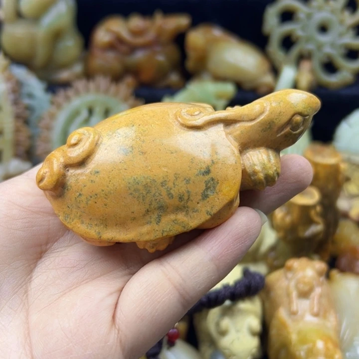 蛇纹石玉颈饰未镶嵌61