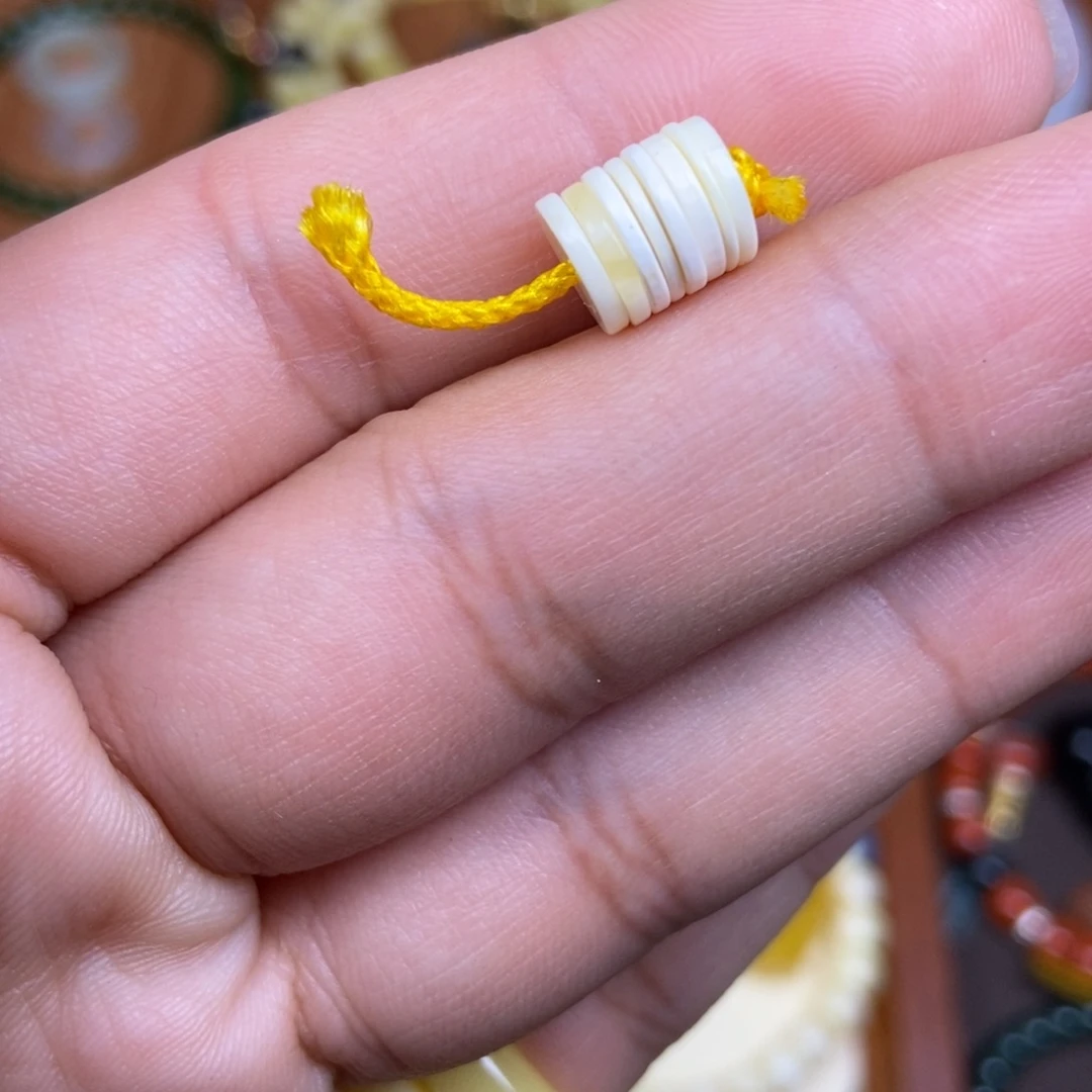 琥珀未镶嵌手链微瑕