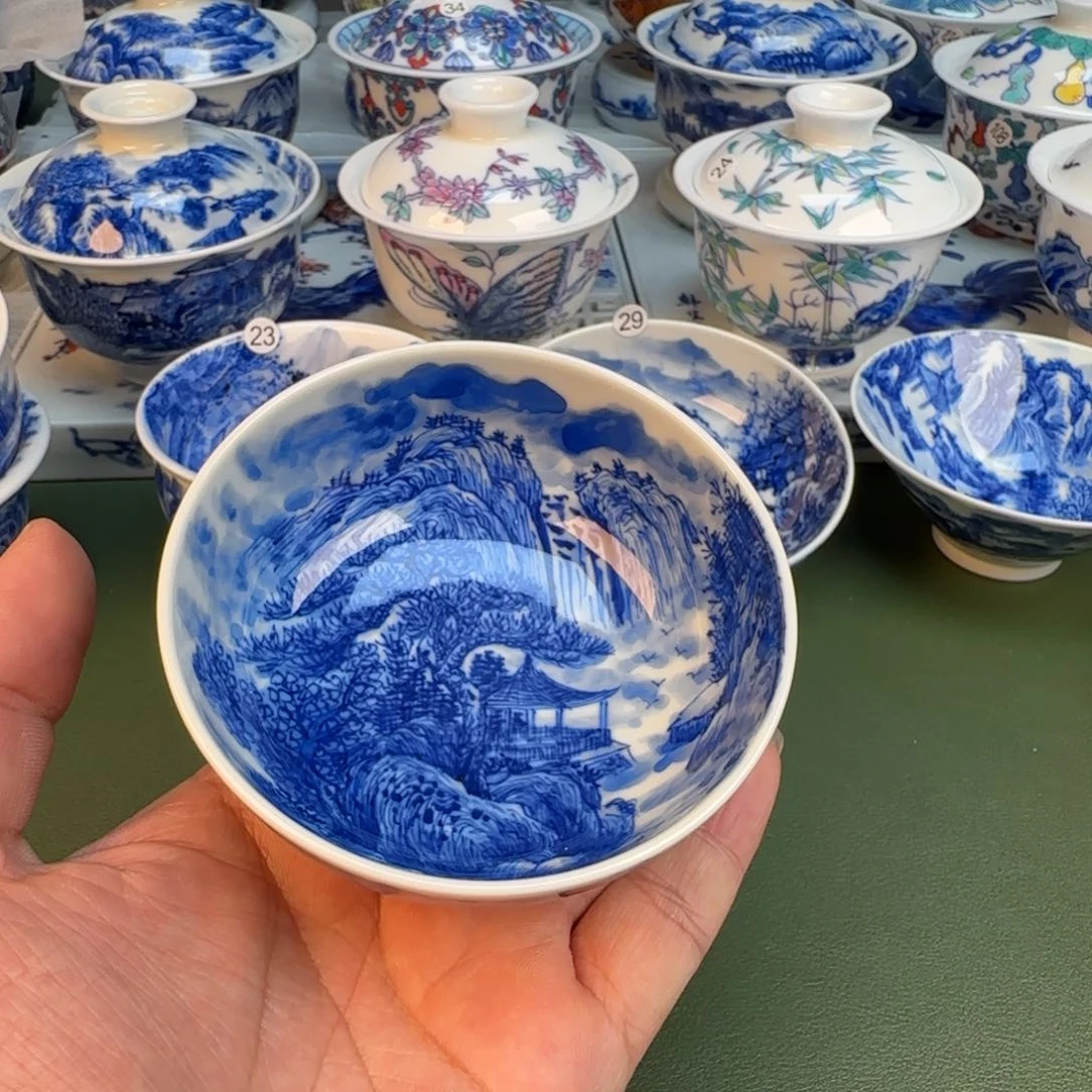 纯手工纯手绘茶具45