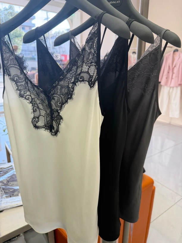 2025夏装新品吊带蕾丝吊带通勤气质舒适时尚