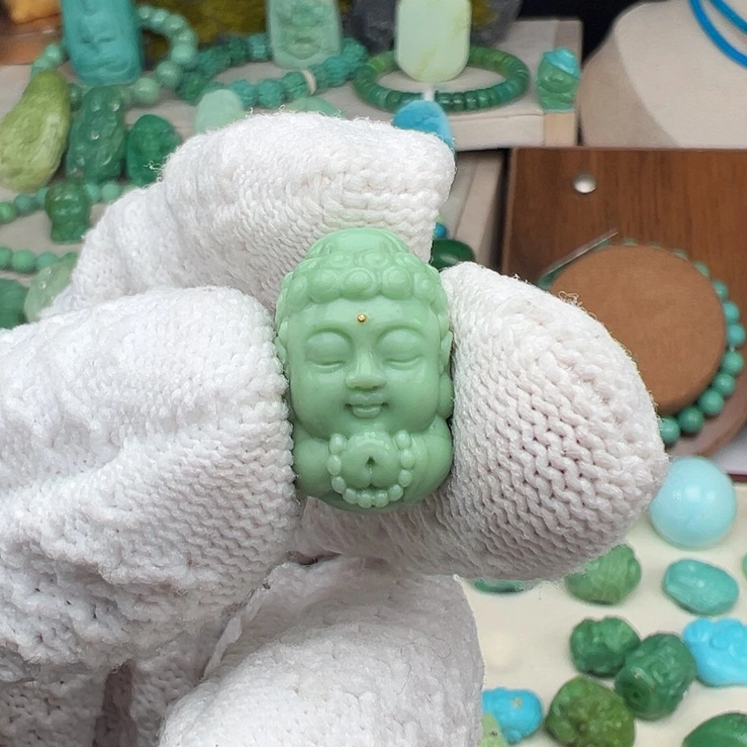 绿松石未镶嵌主播夏