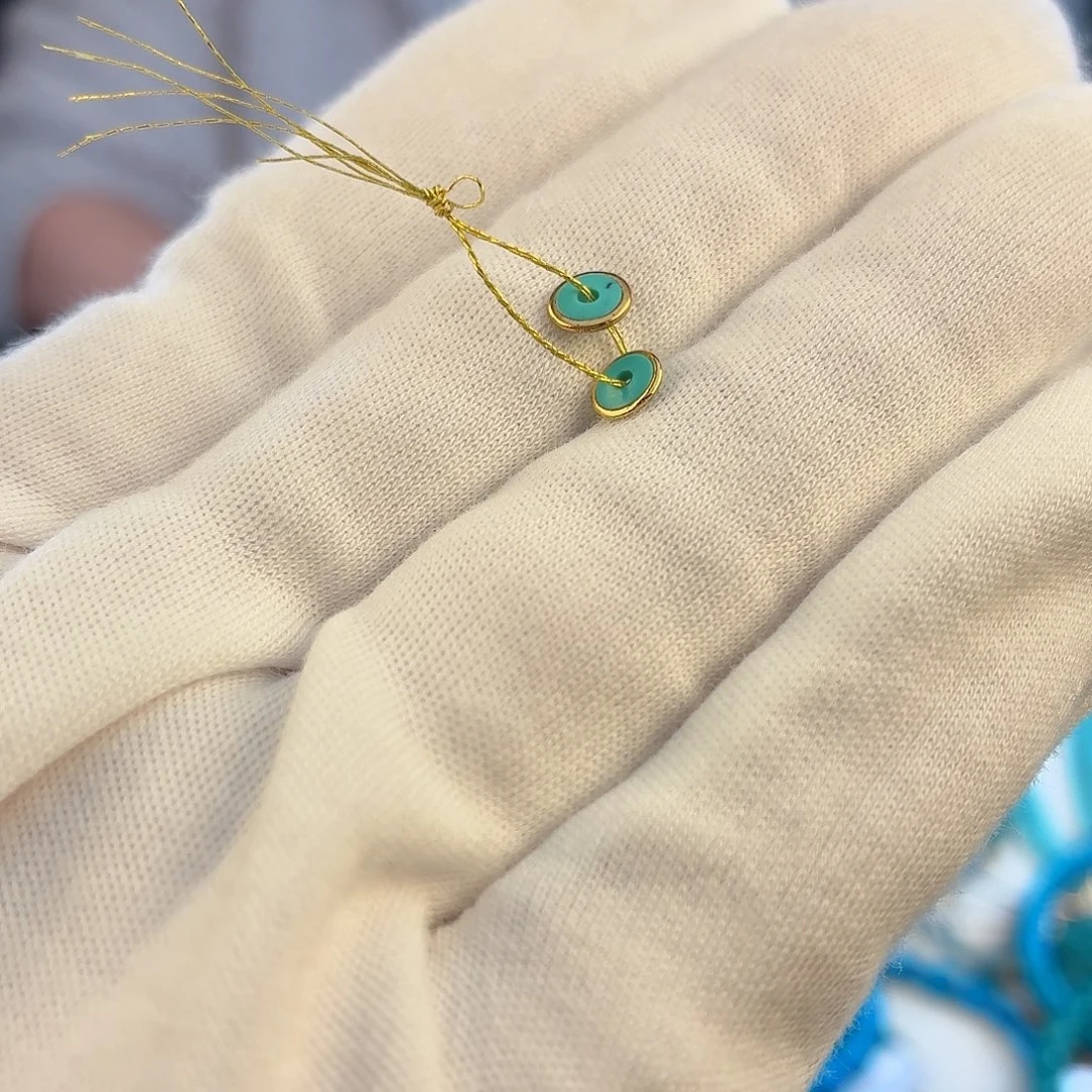 绿松石未镶嵌挂件5