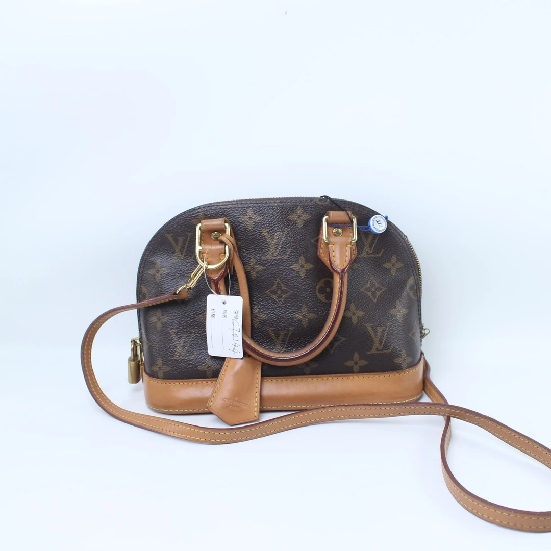 95新 LouisVuitton/路易威登 CT0144经典老花贝壳BB单肩斜跨包