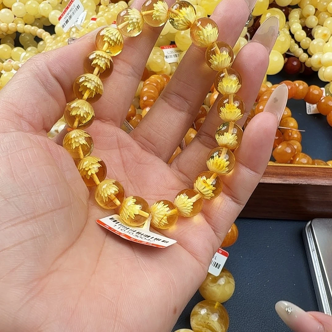 琥珀未镶嵌珠宝奇石