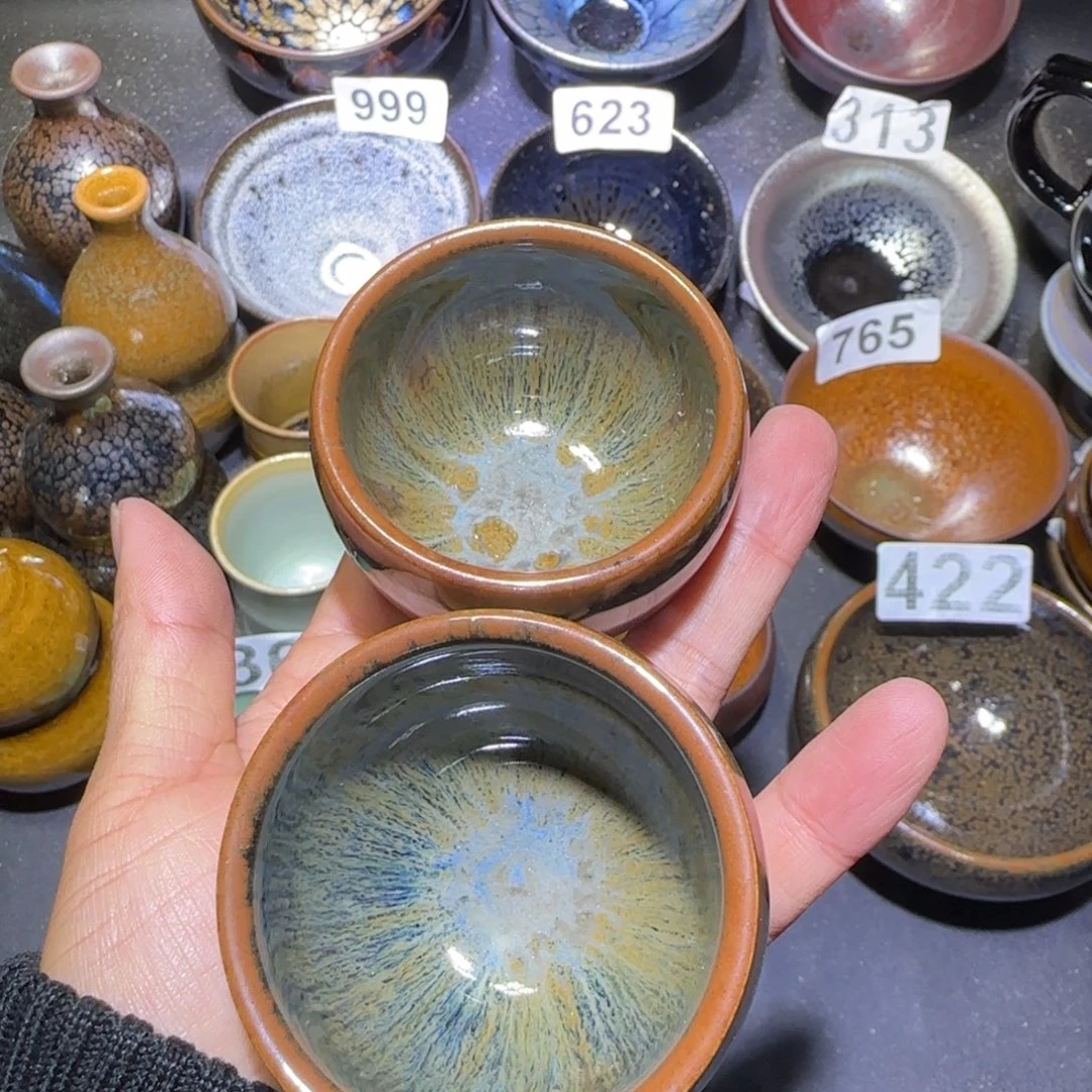 茶盏福建盏茶器手握小口径