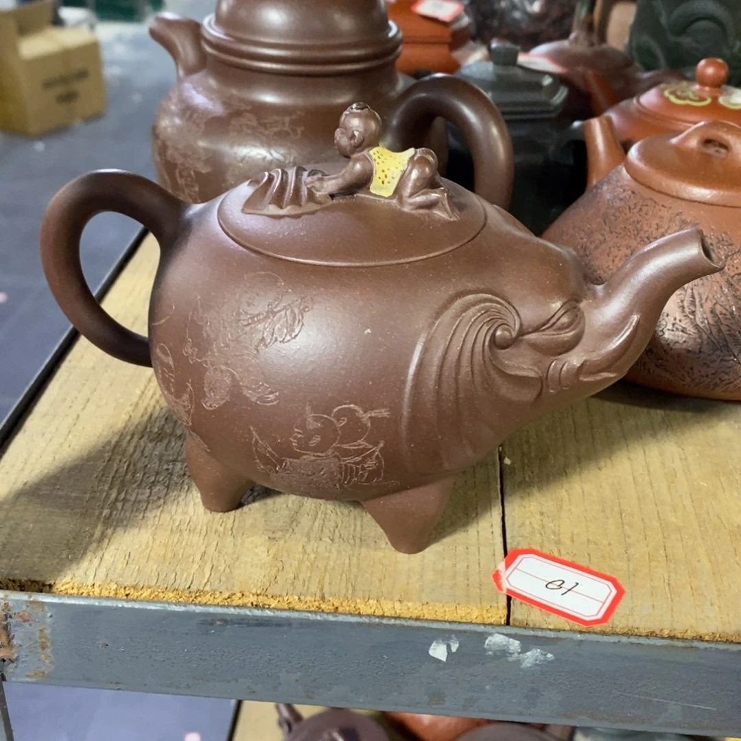 紫砂茶壶原矿手工273