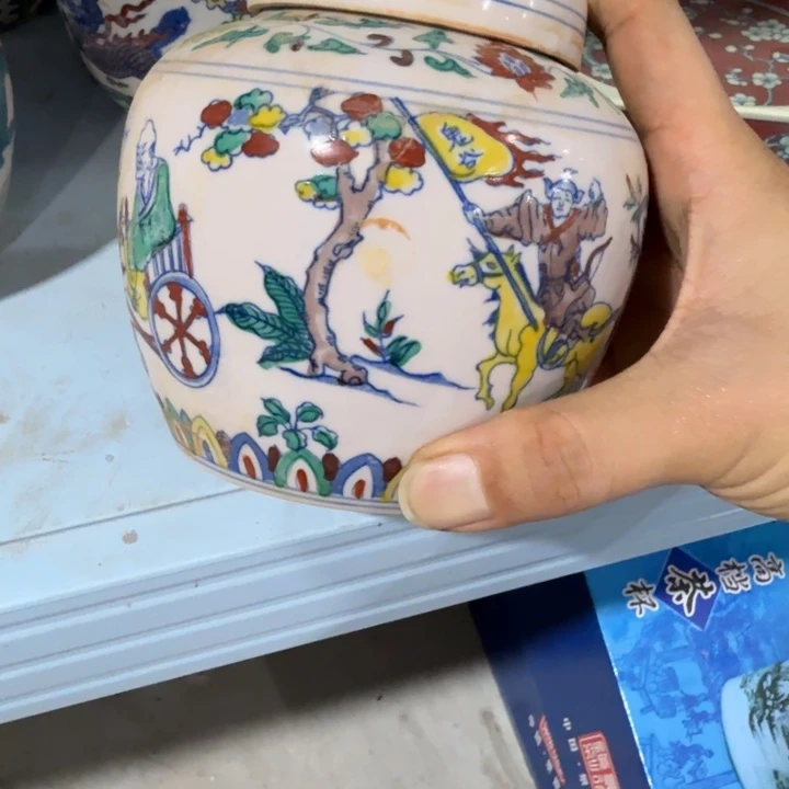 瓷片摆件也要注意哦哈哈点