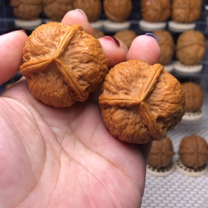 文玩核桃把件69金香炉38尺