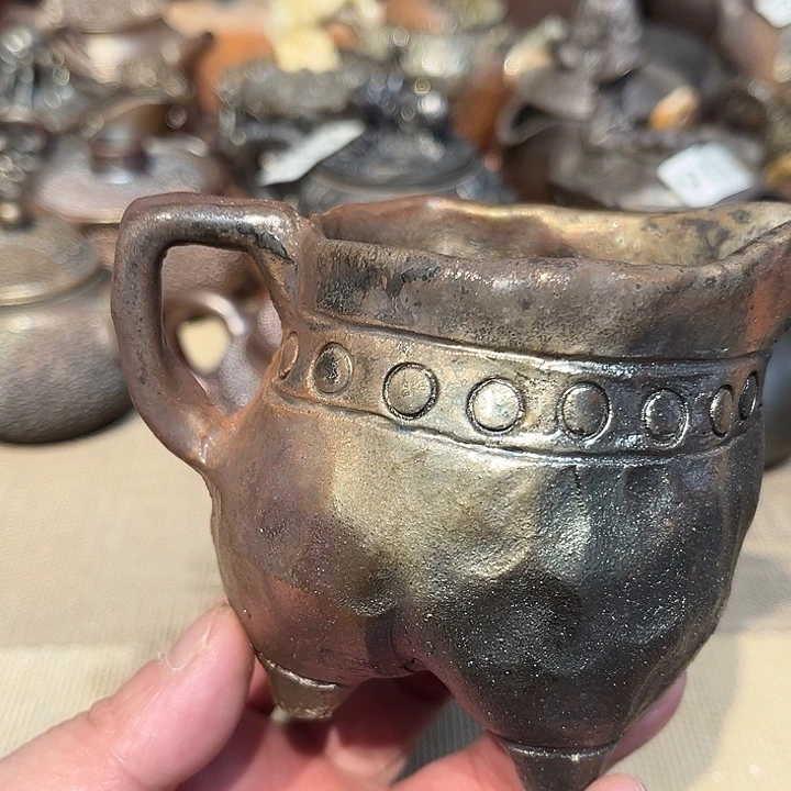 柴烧裸烧茶具福利476