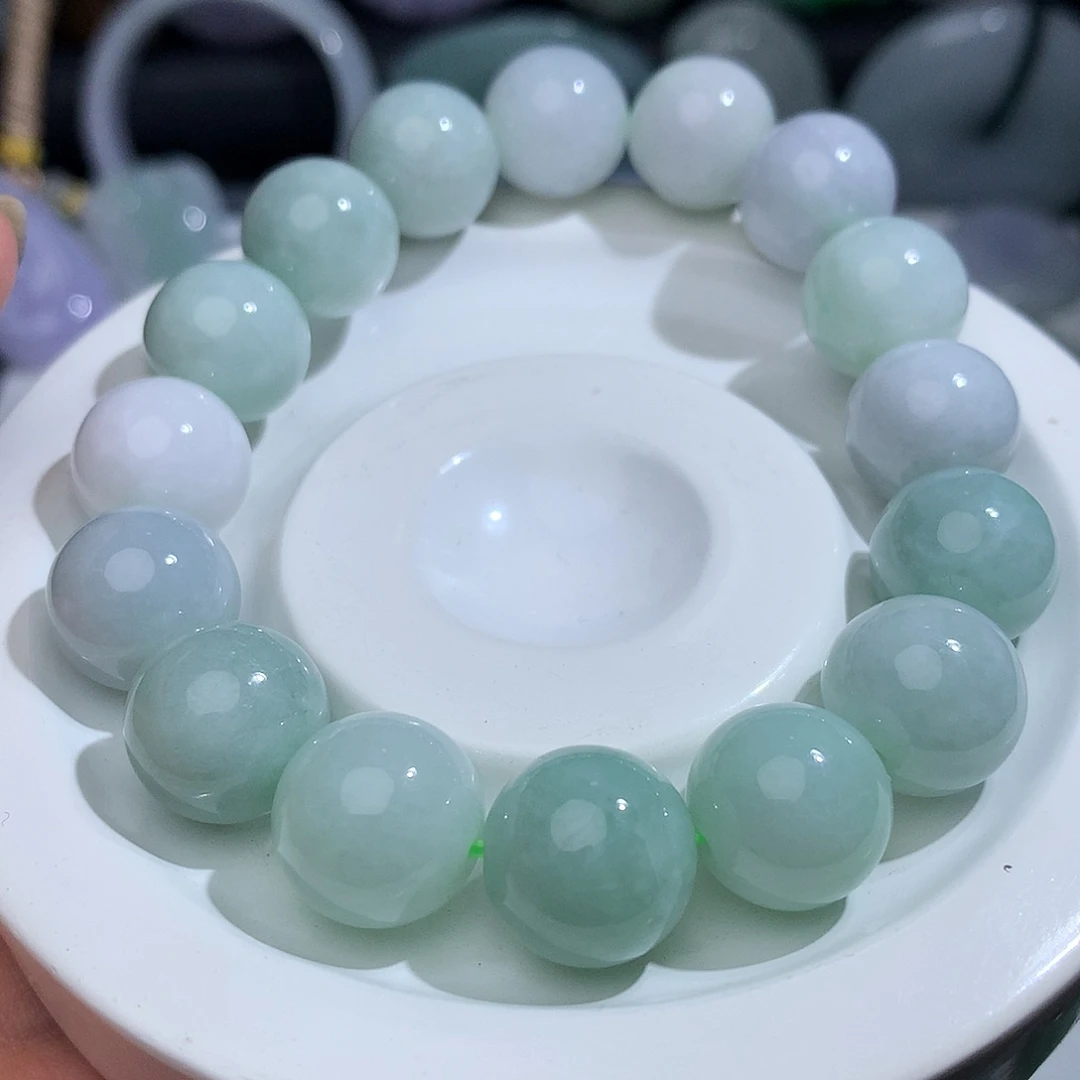 翡翠未镶嵌颈饰749