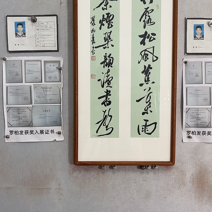书法罗柏发老师作品