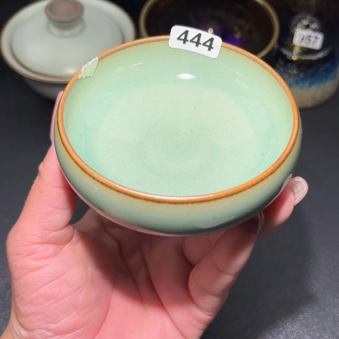 茶盏444 建盏单盏放大漏……微瑕