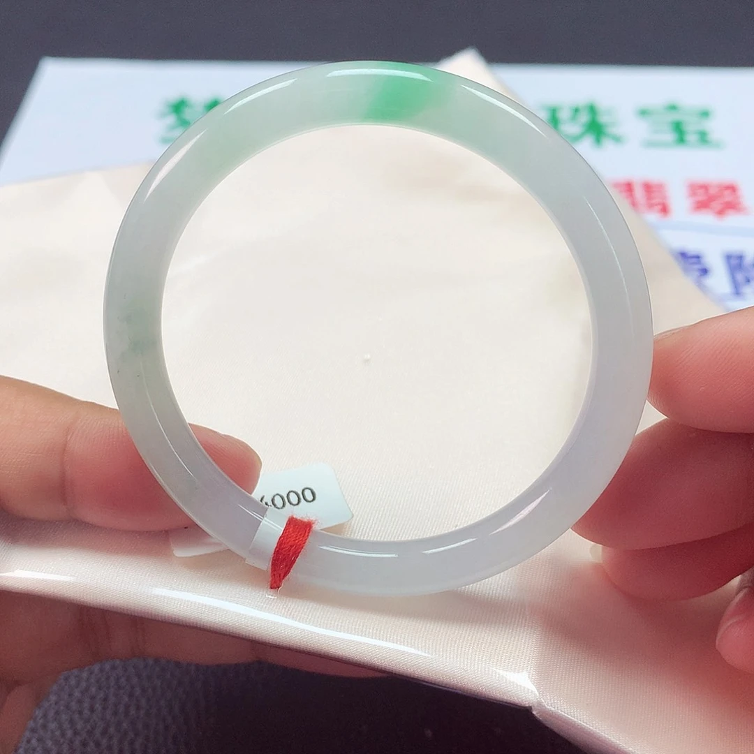 翡翠手镯未镶嵌天然缅甸A货翡翠手镯