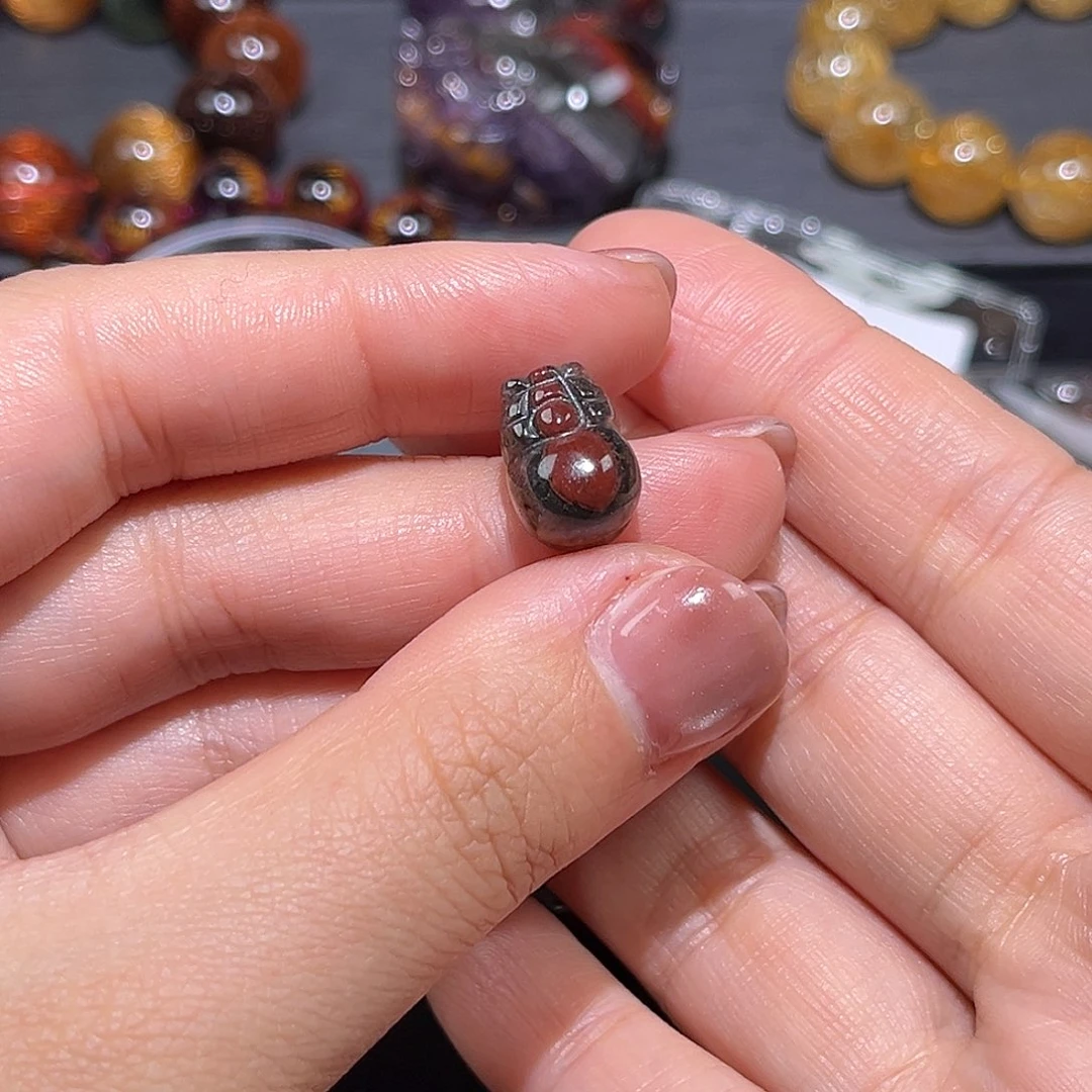 咖****未镶嵌珠宝半成品水晶极光貔貅