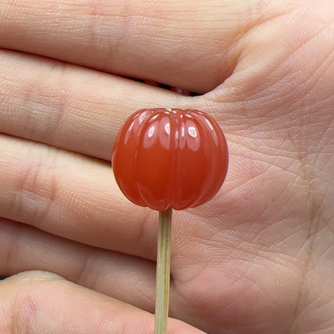未镶嵌瓜珠南红玛瑙