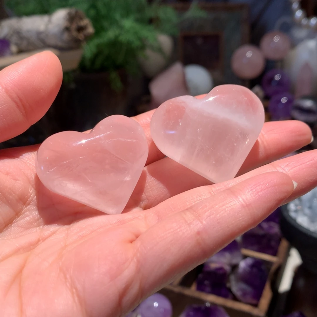 紫晶原石未镶嵌粉晶