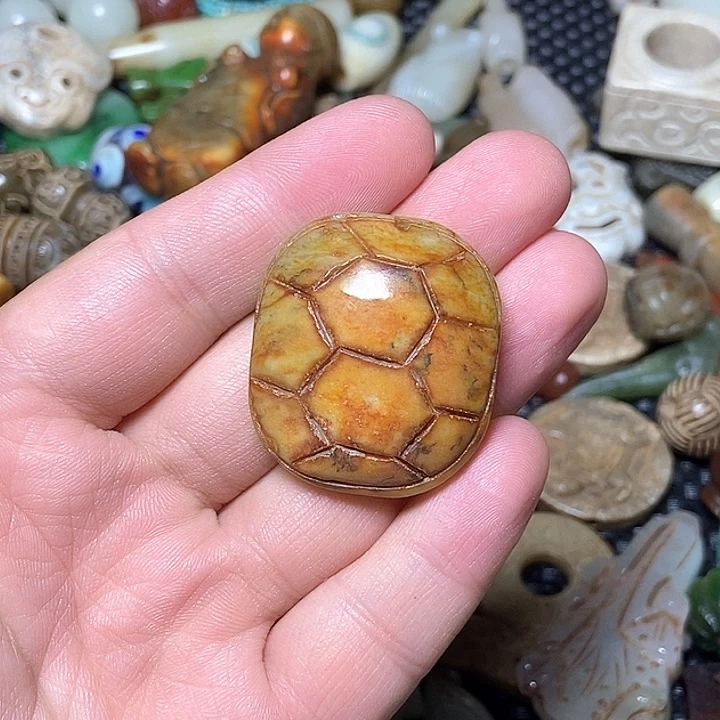 和田玉未镶嵌颈饰43