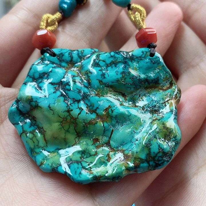 未镶嵌绿松石珠宝奇石