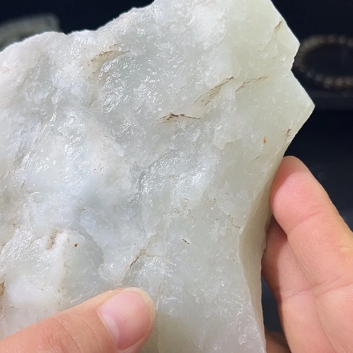 和田玉（糖玉）未镶嵌车挂