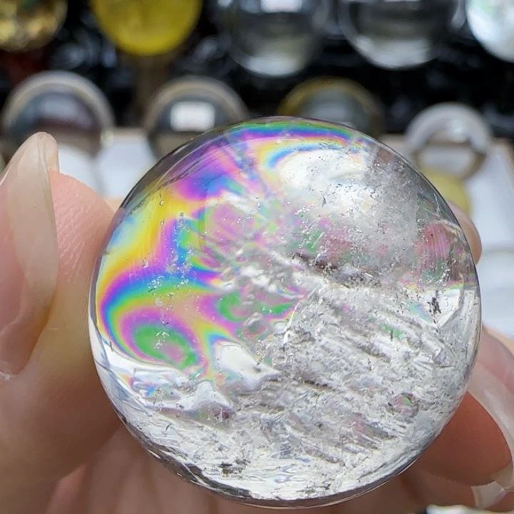 水晶珠宝半成品未镶嵌微瑕Q2