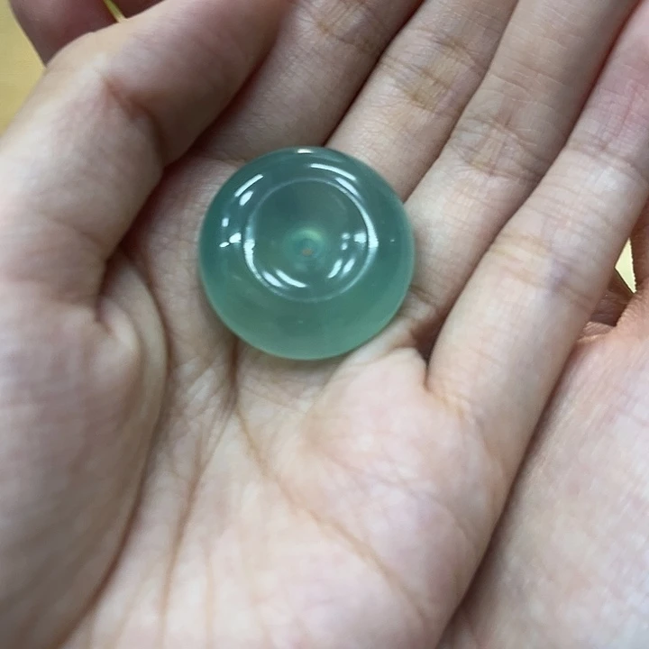 我***福蛇纹石玉未镶嵌颈饰
