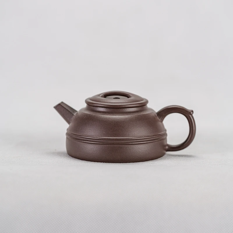 CKY 紫砂壶 紫泥【小笠帽】24081156